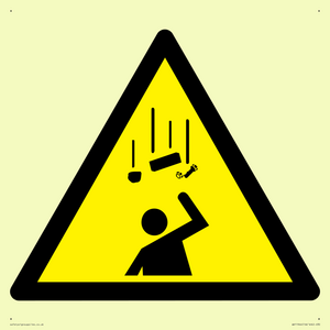 W035 Warning: Falling objects